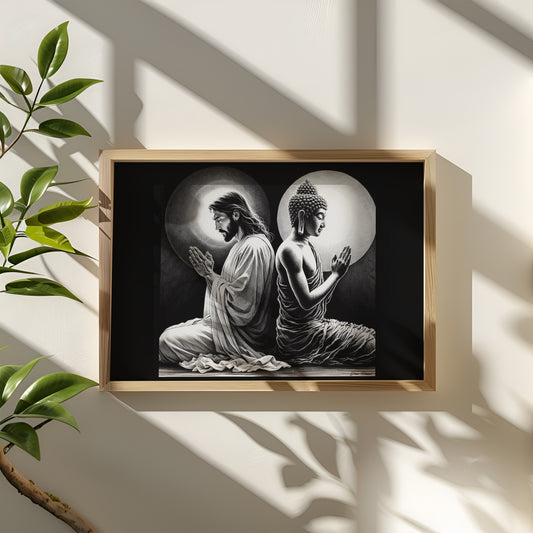Jesus and Buddha JC008