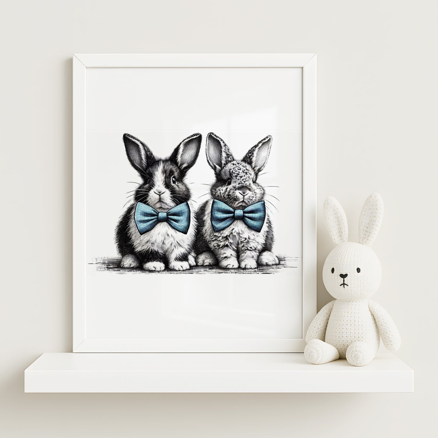 Bow Bunnies BUN009