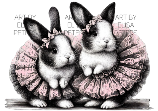 Tutu Bunnies BUN015