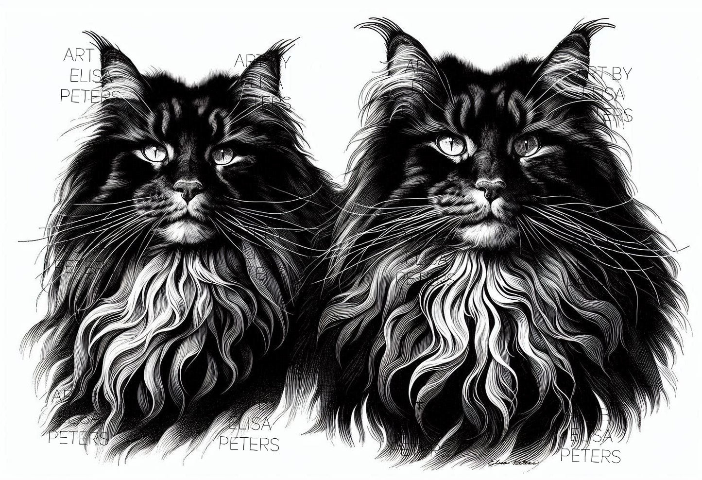 Cats Main Coon CT014
