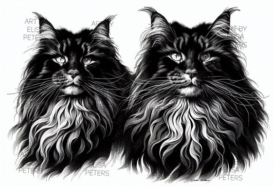 Cats Main Coon CT014