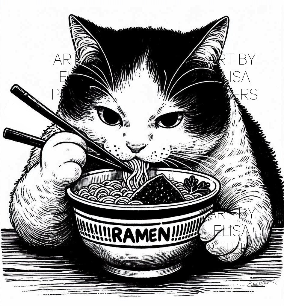 Ramen Cat CT016