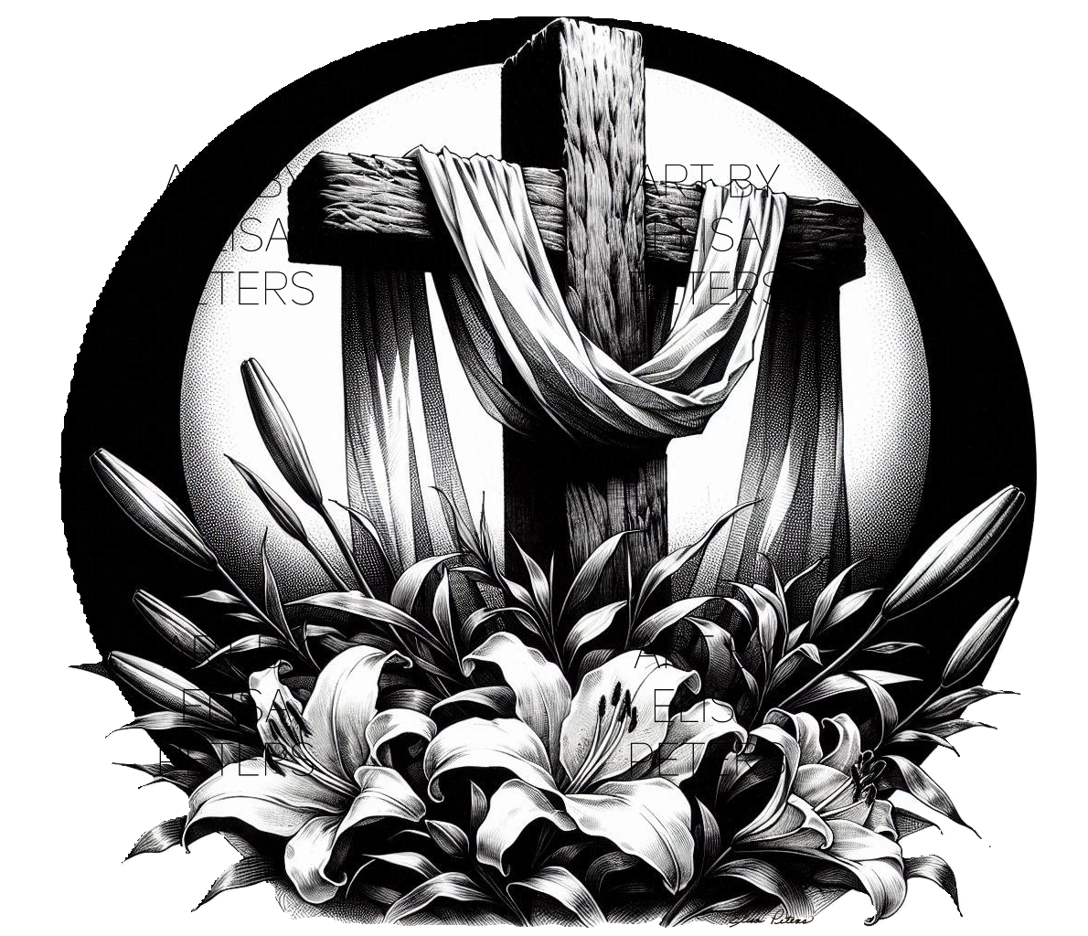 Easter Cross ERR001