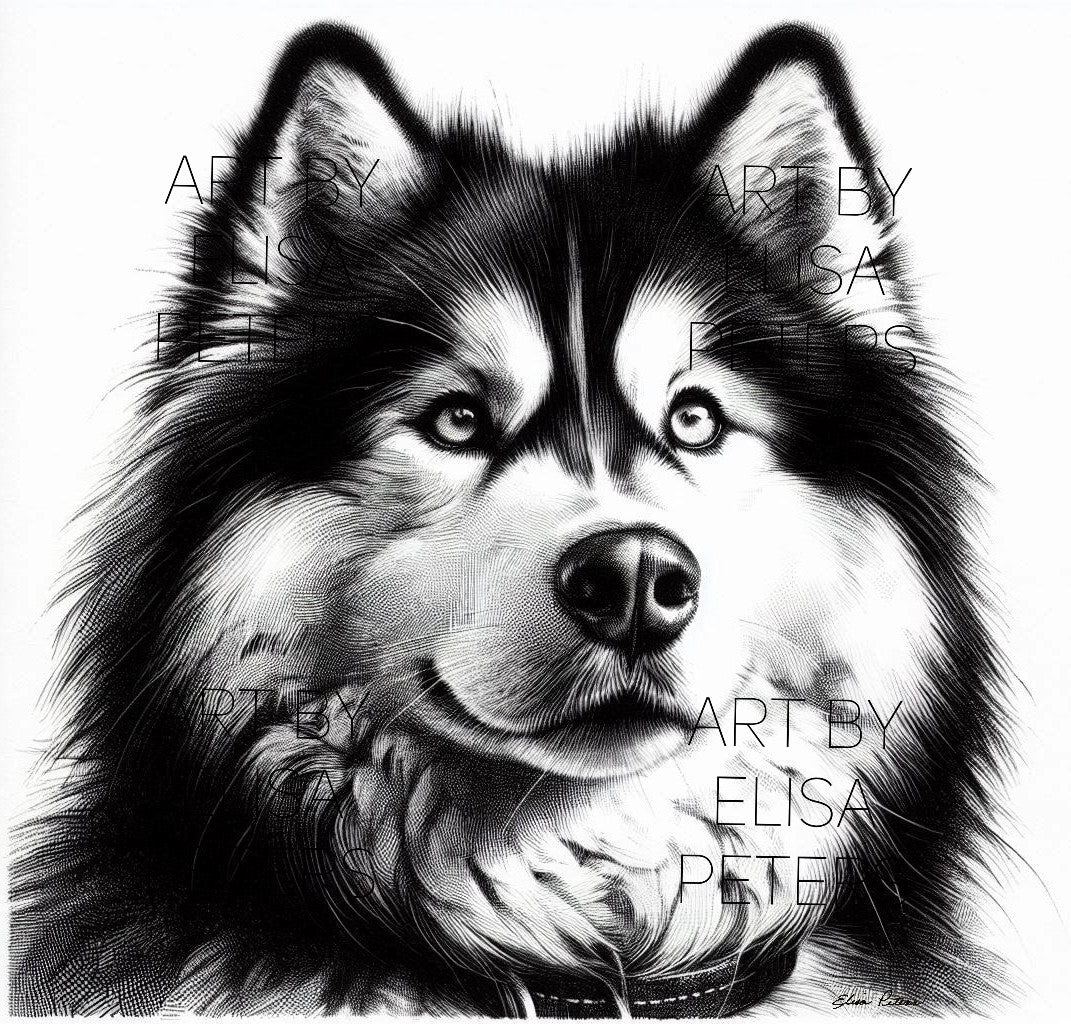 Siberian Husky  SH002