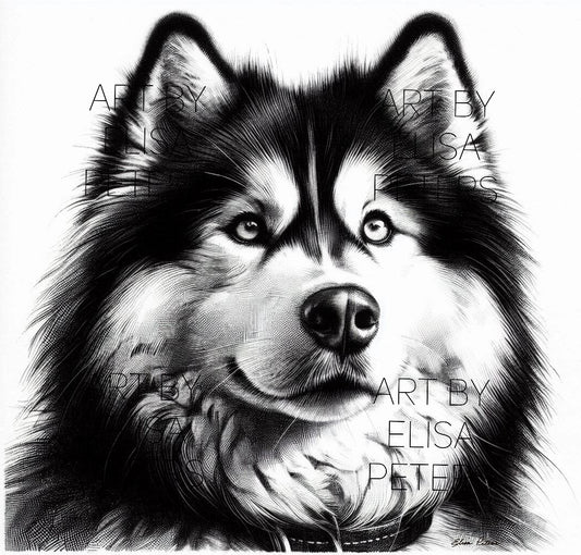 Siberian Husky  SH002